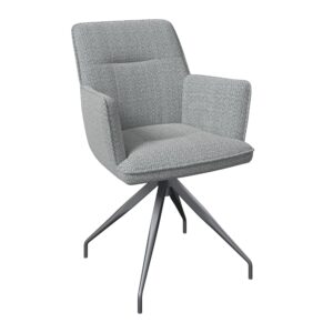 Wohnli Möbelsuche - Gartenstuhl Glamour Anthrazit/Beige Metall/Textil