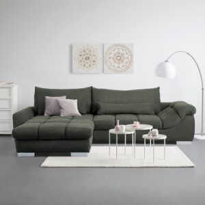 wohnli-moebel-suche-000647005013-1 Wohnlandschaft Waikiki Grün Textil Mömax Möbel > Sofas & Couches > Wohnlandschaften Grau