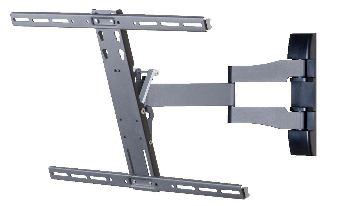 TV-Wandhalter WS 100 ca. 62x42 cm Schwarz Metall MID.YOU Wohnzimmermöbel Schwarz