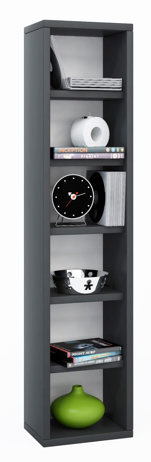 Wohnli Möbelsuche - CD-Regal Elementa in Schwarz