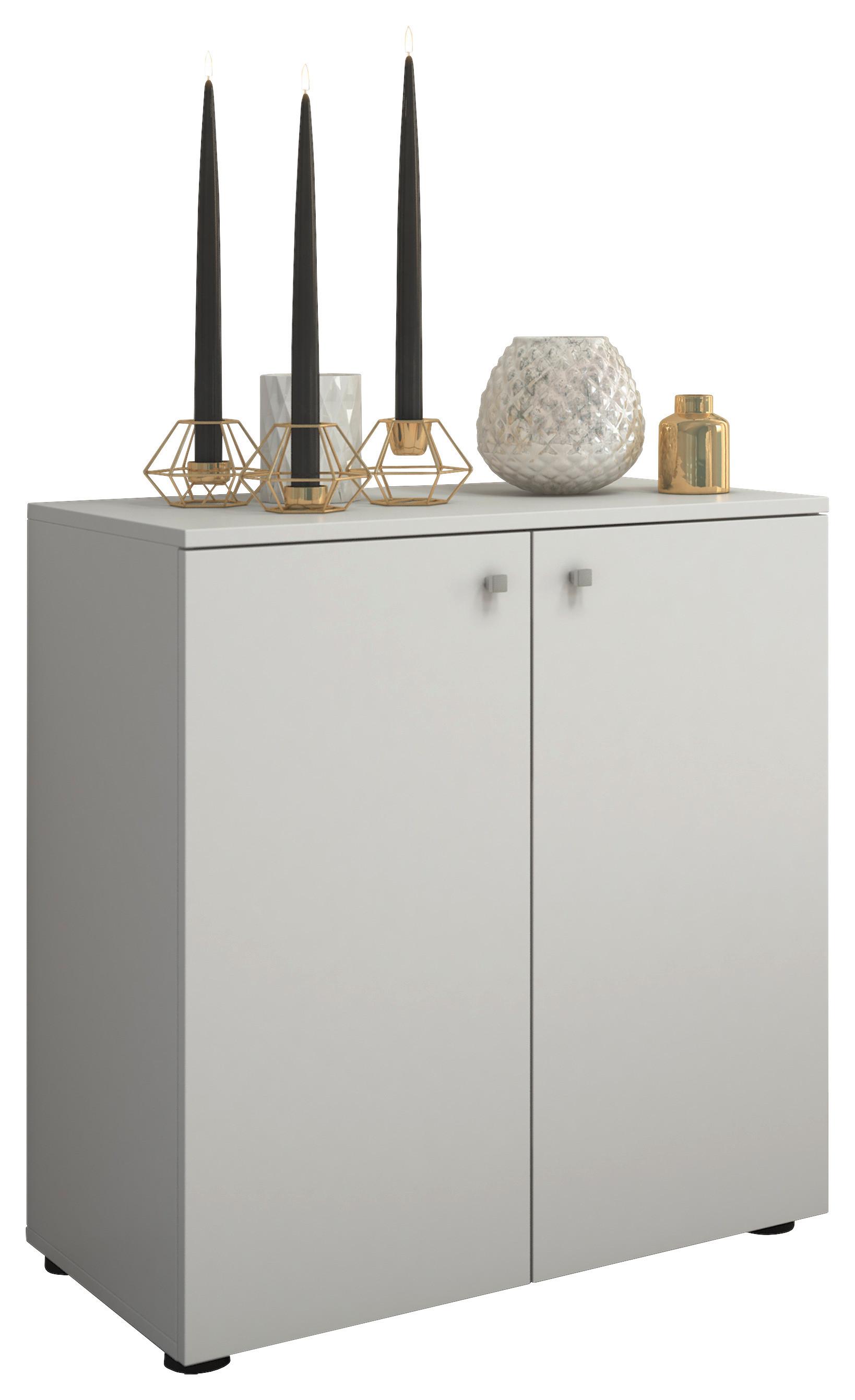 Wohnli Möbelsuche - Kommode Vandol Mini ca. 70x70x39 cm Weiß