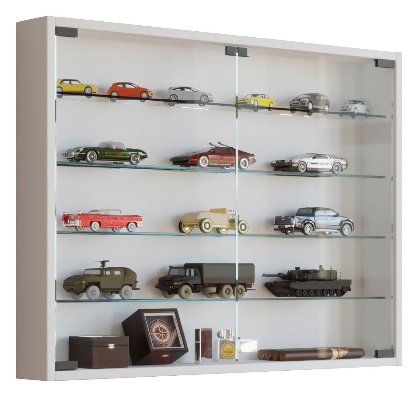 Wohnli Möbelsuche - Hängevitrine in Weiß Mandosa L