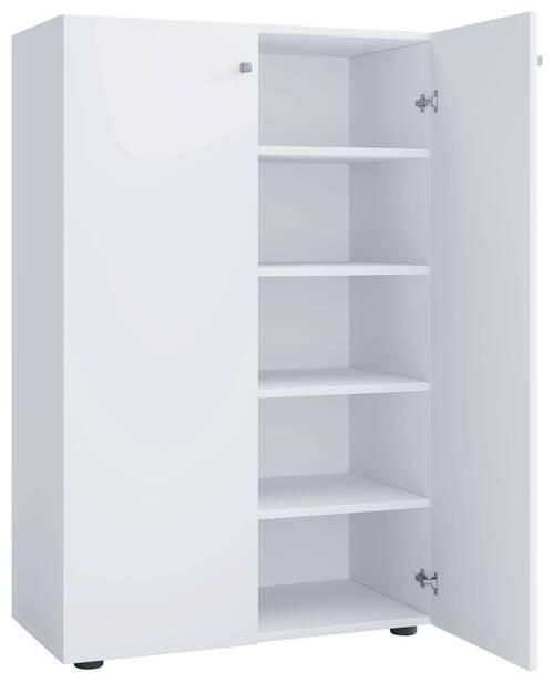 Wohnli Möbelsuche - Schuhschrank Lona XL ca.70x110x39cm Weiß
