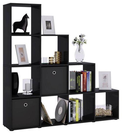 Wohnli Möbelsuche - Standregal Napoli Schwarz