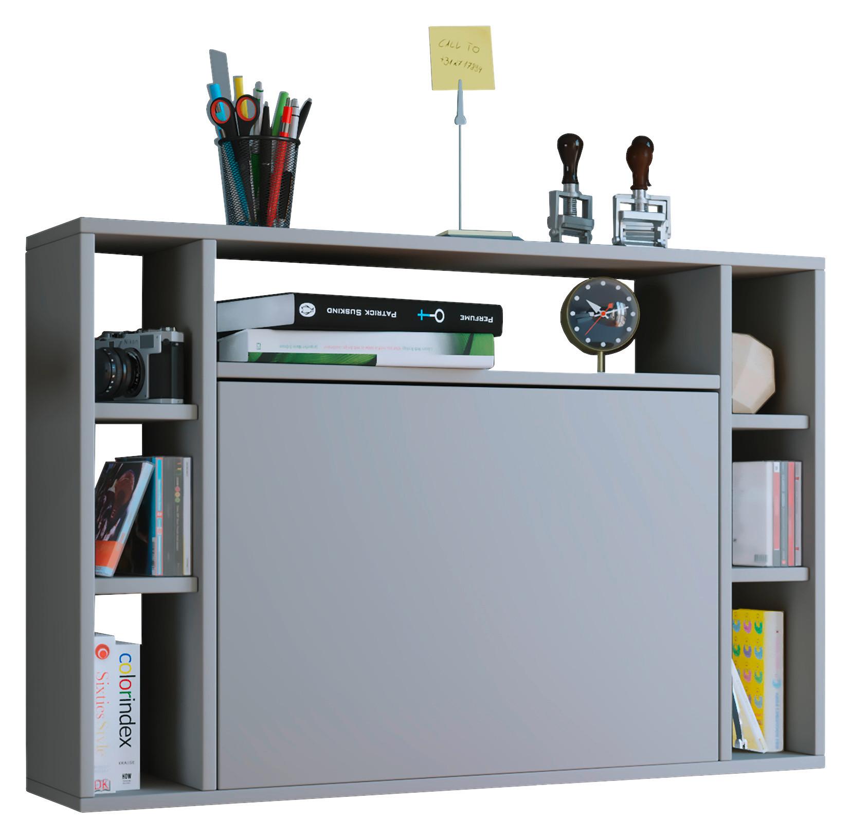 Laptoptisch Wandila Grau ca. 90x20x60cm Holzwerkstoff MID.YOU Möbel > Tische > Schreibtische > Gamingtische Grau