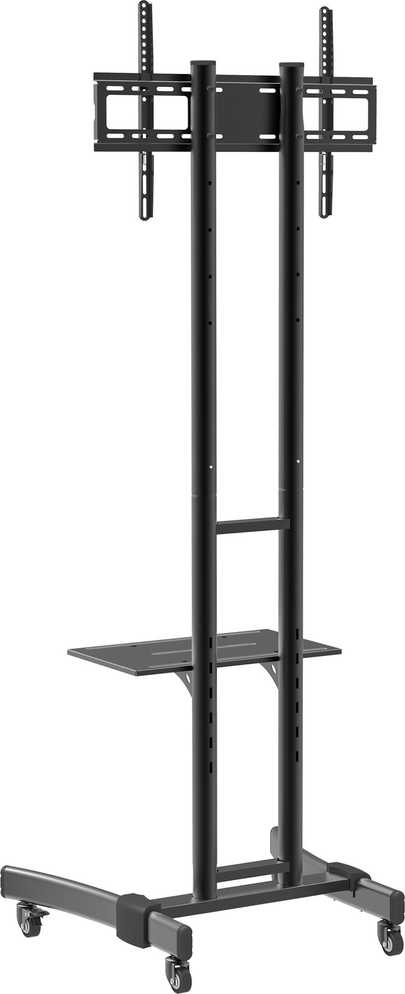 TV-Rack B-MS 190 Schwarz Metall MID.YOU Möbel > TV-Möbel Schwarz