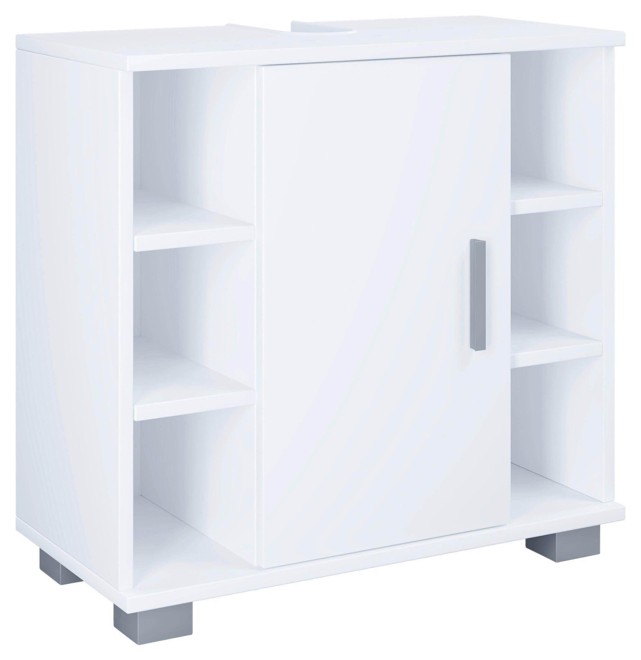 wohnli-moebel-suche-000657021201 Wohnli Möbelsuche - Waschbeckenunterschrank Zalo M ca. 60x58x30 cm Weiß