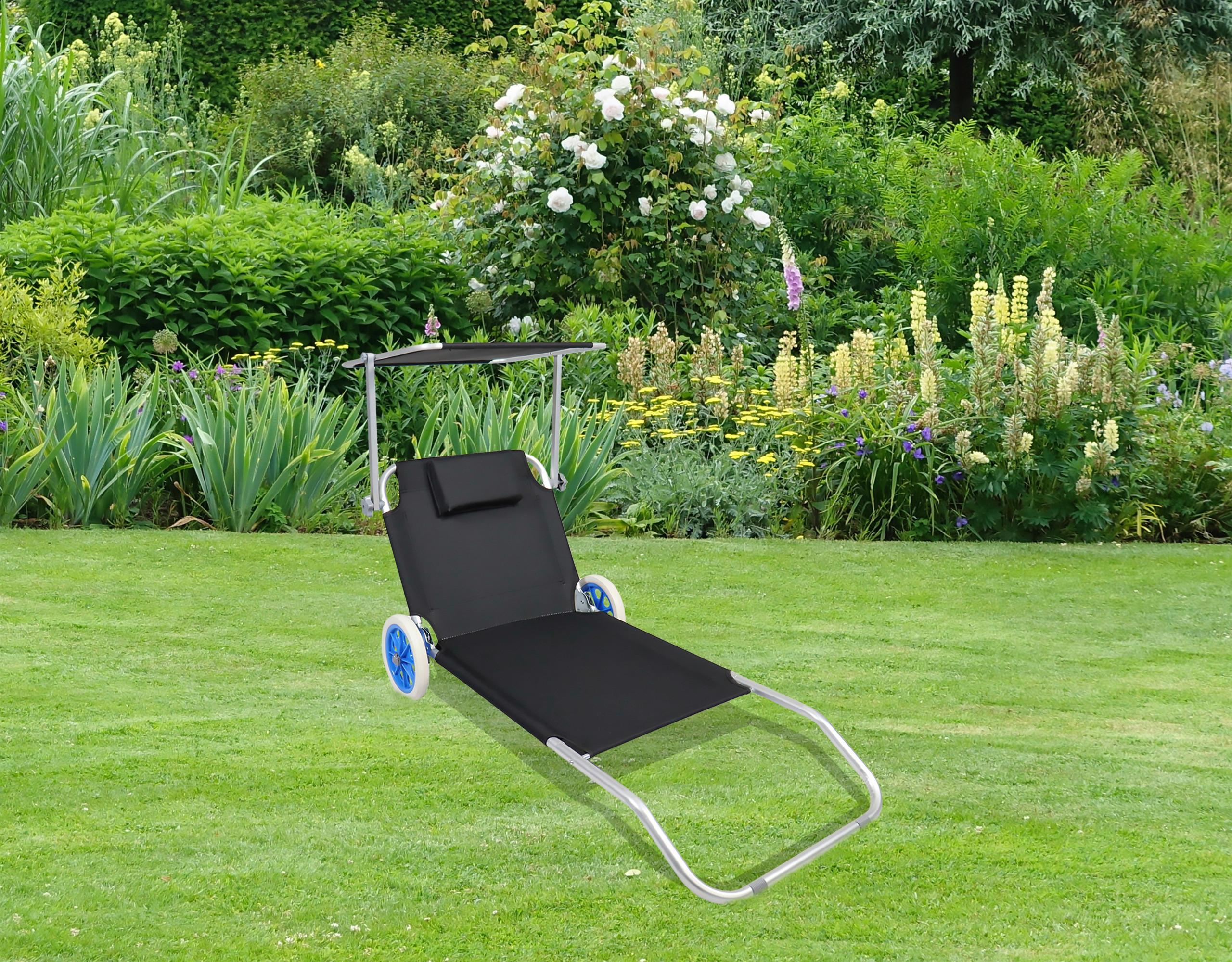 wohnli-moebel-suche-000657022201 Wohnli Möbelsuche - Gartenliege Schwarz