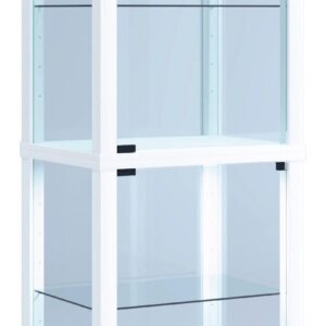 Wohnli Möbelsuche - Vitrine Kavisa Weiß