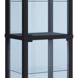 Wohnli Möbelsuche - Vitrine Kavisa Schwarz