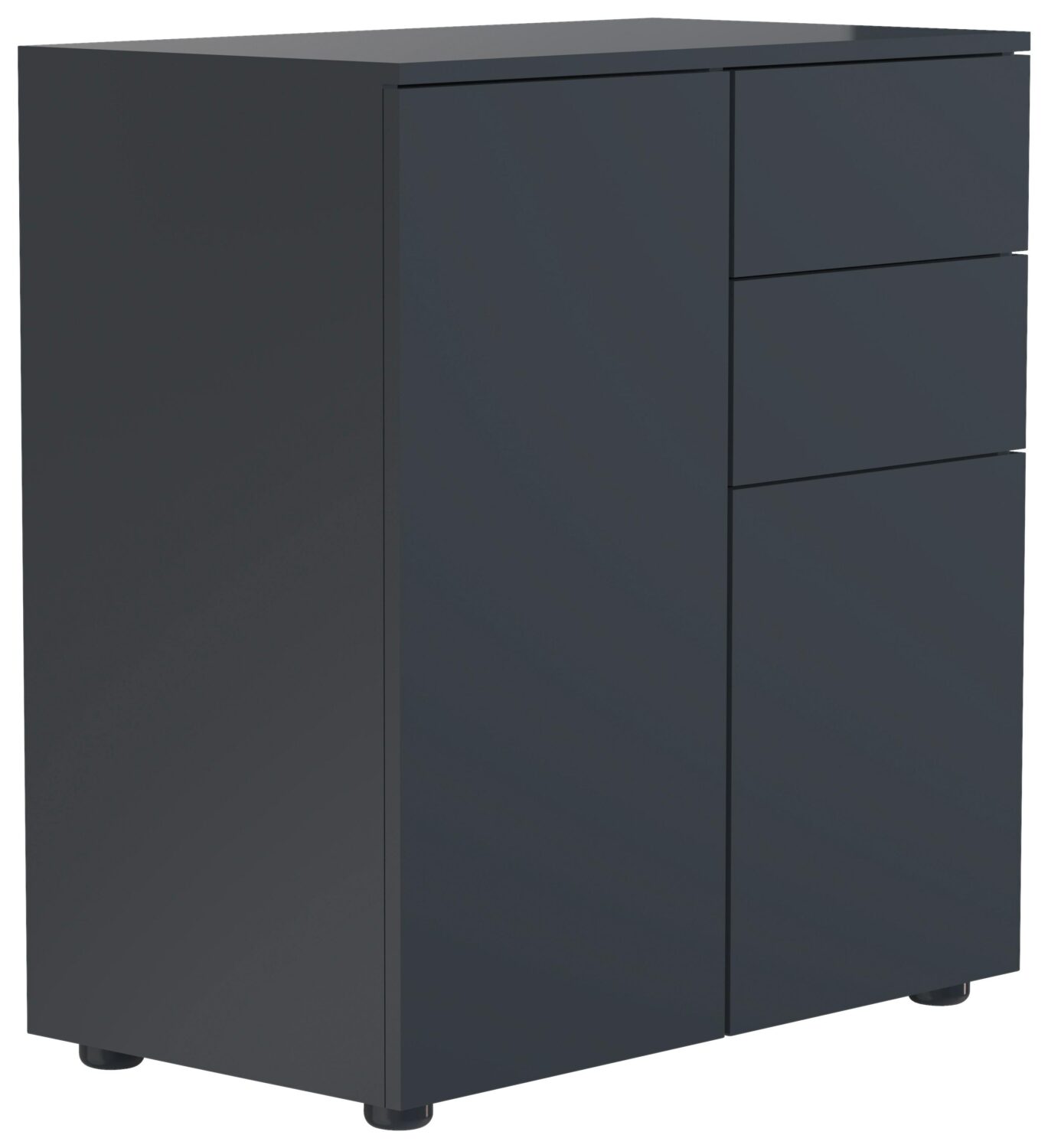 Wohnli Möbelsuche - Kommode DALOSA Anthrazit ca. 70x77x39 cm