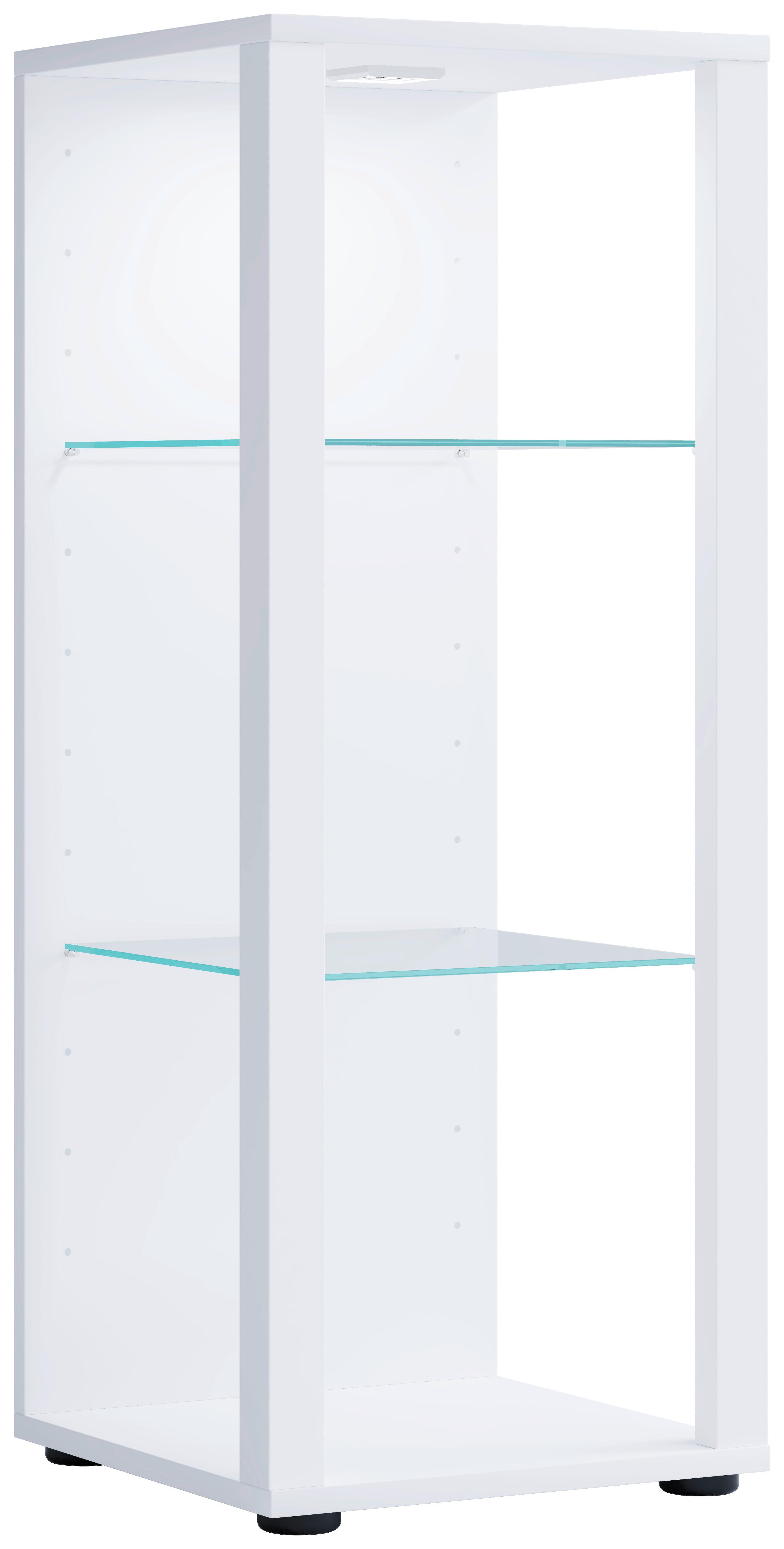 wohnli-moebel-suche-000657029901 Wohnli Möbelsuche - Vitrine Glasol M Weiß