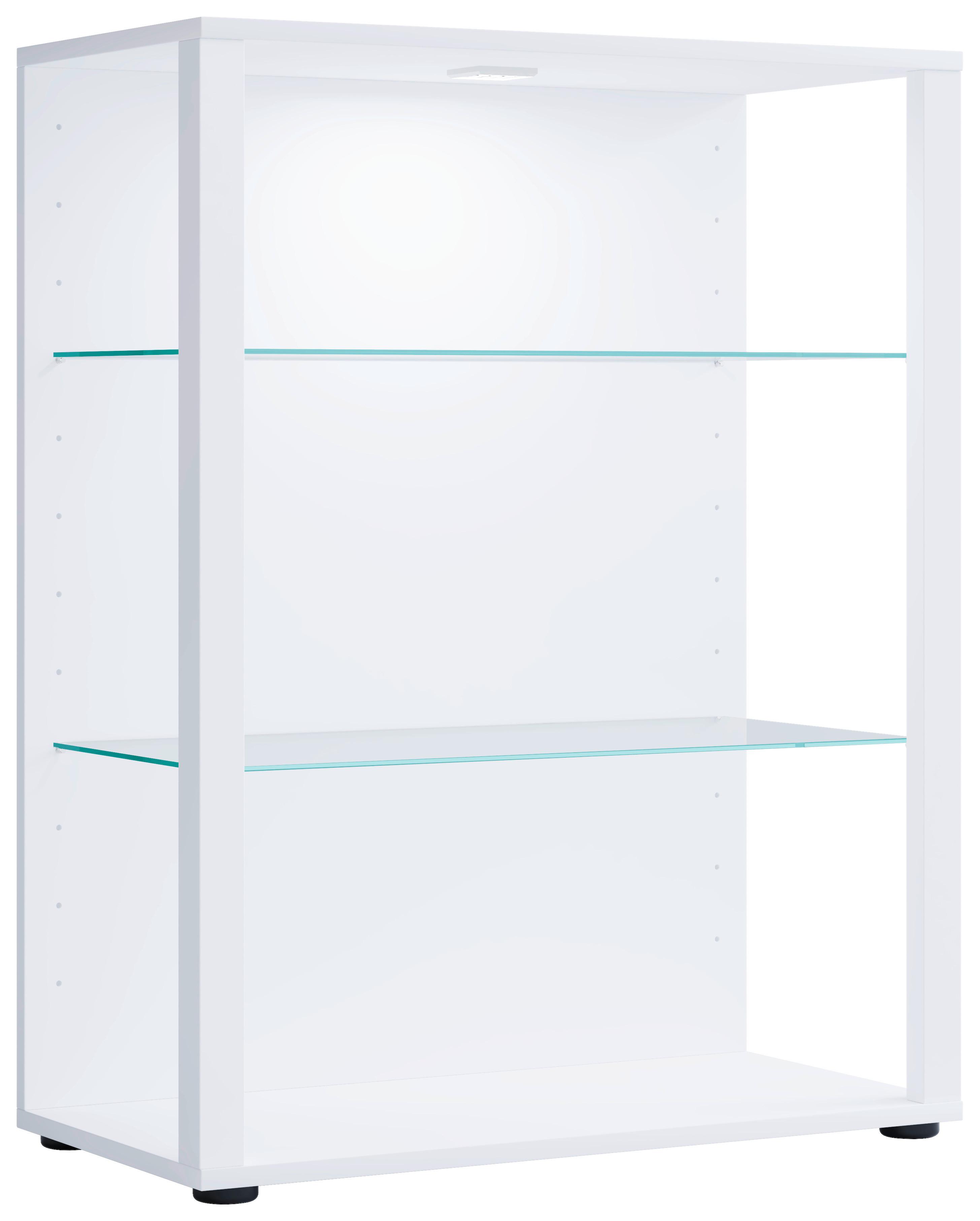 wohnli-moebel-suche-000657030001 Wohnli Möbelsuche - Vitrine Glasol XL Weiß