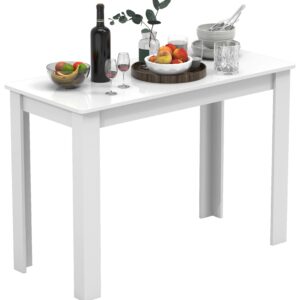 Esstisch Esal Weiß ca. 110x50x76 cm Holzwerkstoff MID.YOU Möbel > Tische > Esstische Weiß