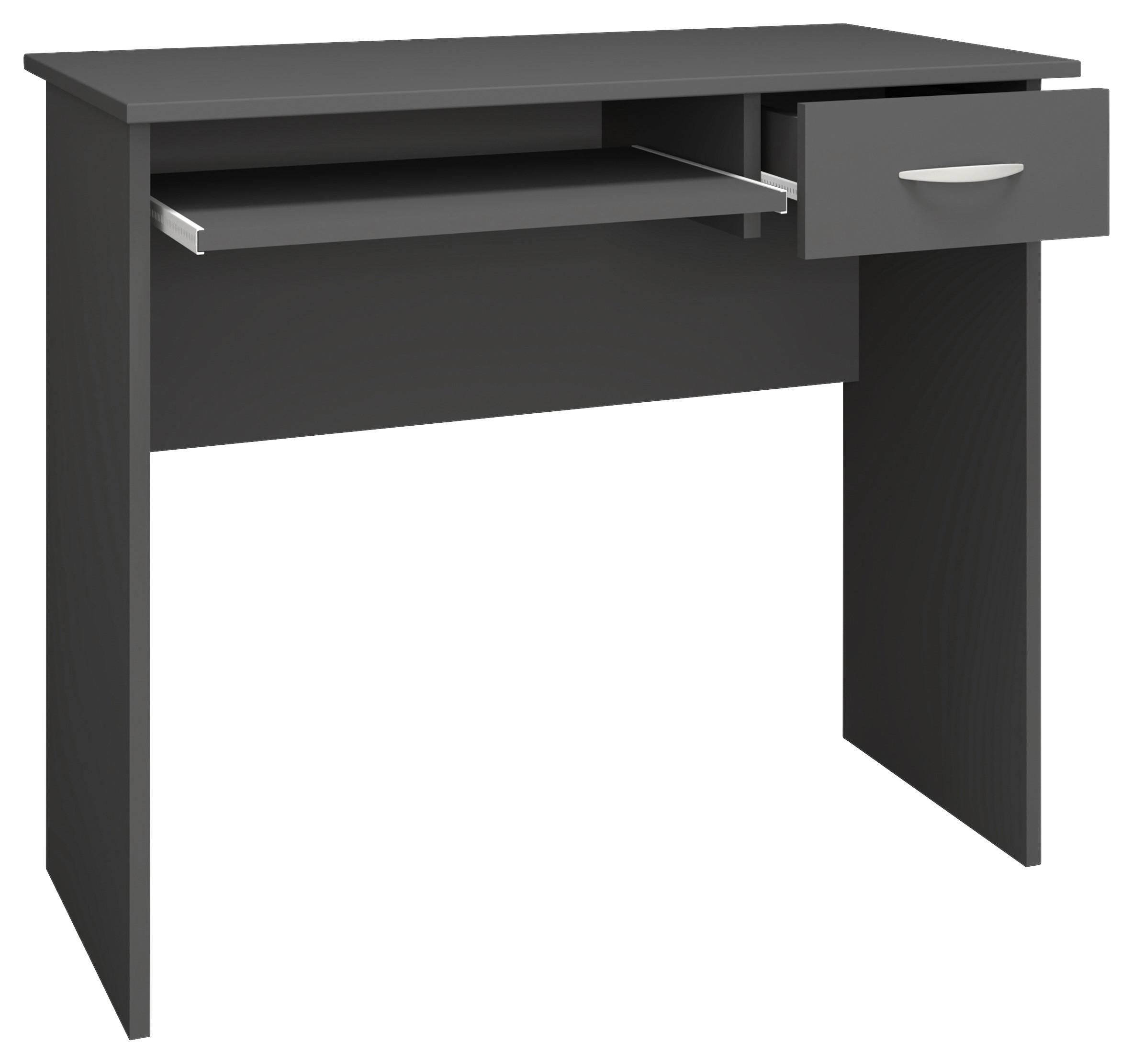 Wohnli Möbelsuche - Schreibtisch Arusa Anthrazit ca. 85x50x75cm