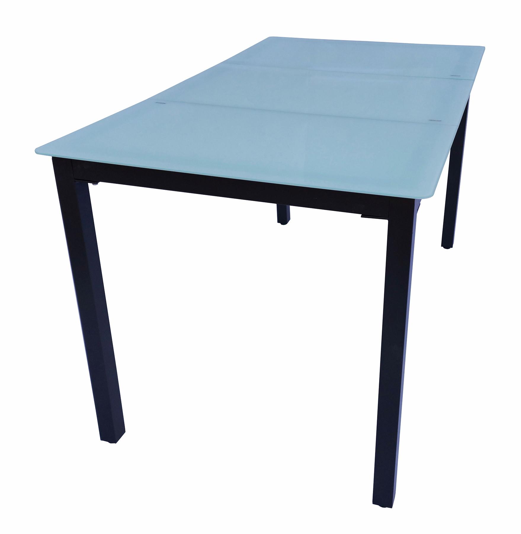 wohnli-moebel-suche-000657036802 Wohnli Möbelsuche - Gartentisch Schwarz ca. 140x80x73 cm