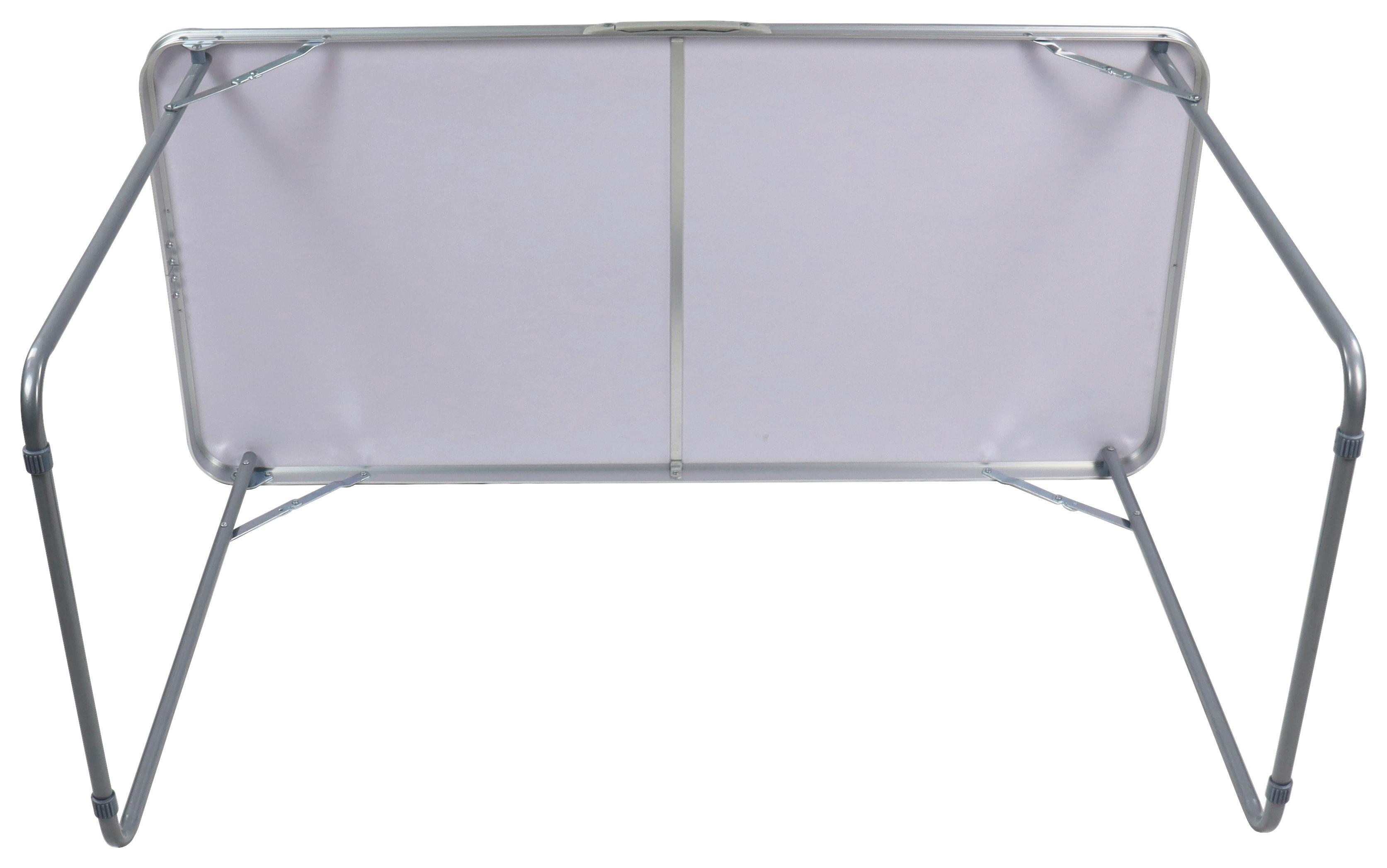 Campingtisch Gladas L Schwarz Metall, Kunststoff, Holzwerkstoff Gardenson Garten & Outdoor > Gartenmöbel > Gartentische Schwarz