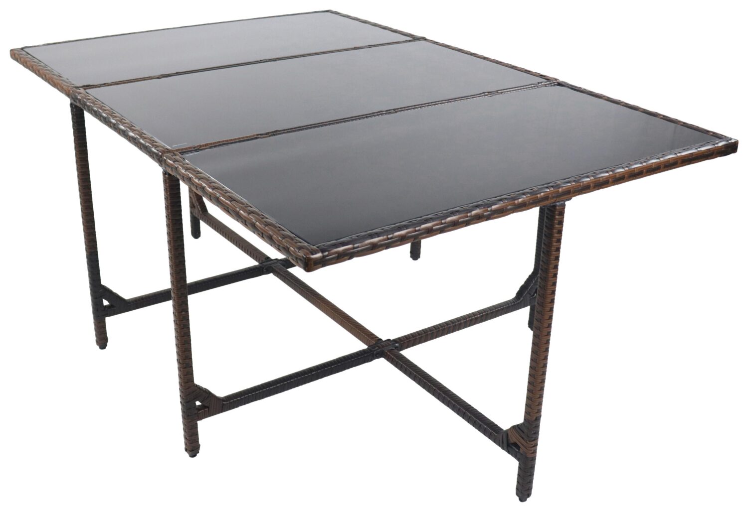 Wohnli Möbelsuche - Gartentisch Raloso ca. 170x110x72 cm Braun