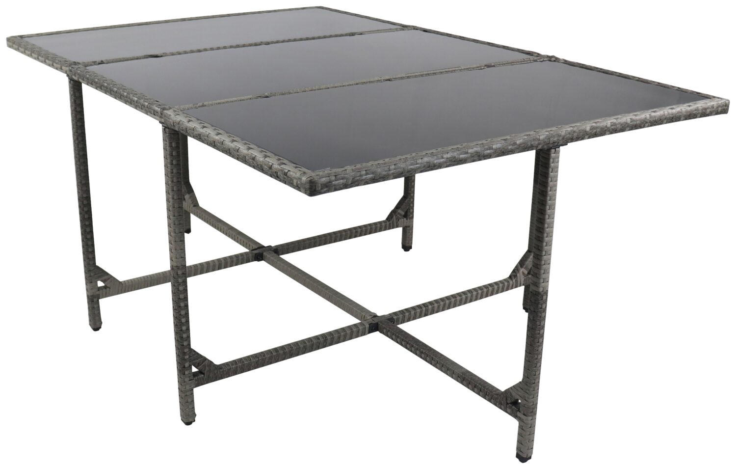 Wohnli Möbelsuche - Gartentisch Raloso ca. 170x110x72 cm Grau