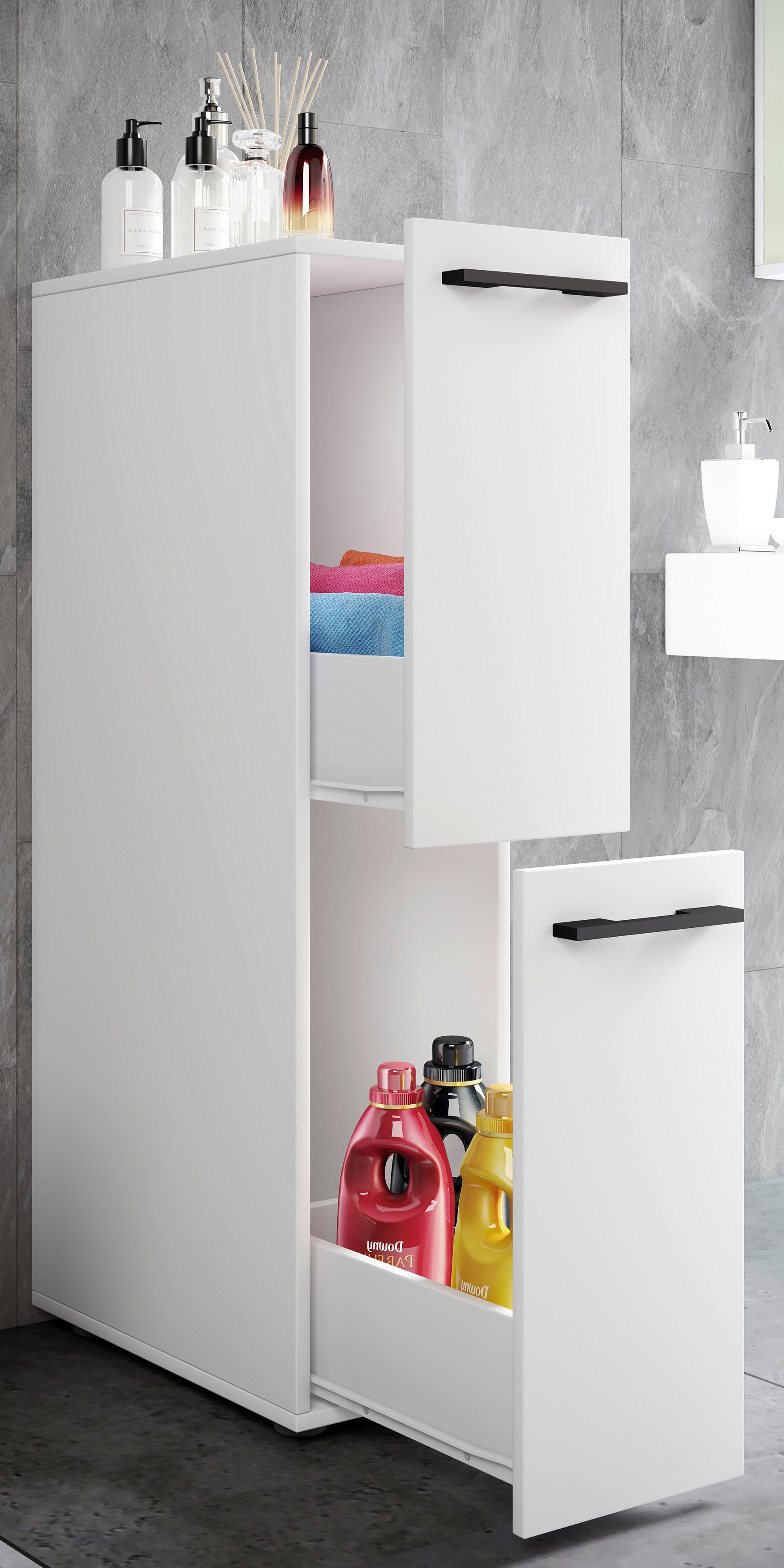 Midischrank Sadilo L Weiß Holzwerkstoff MID.YOU Möbel > Schränke Weiß