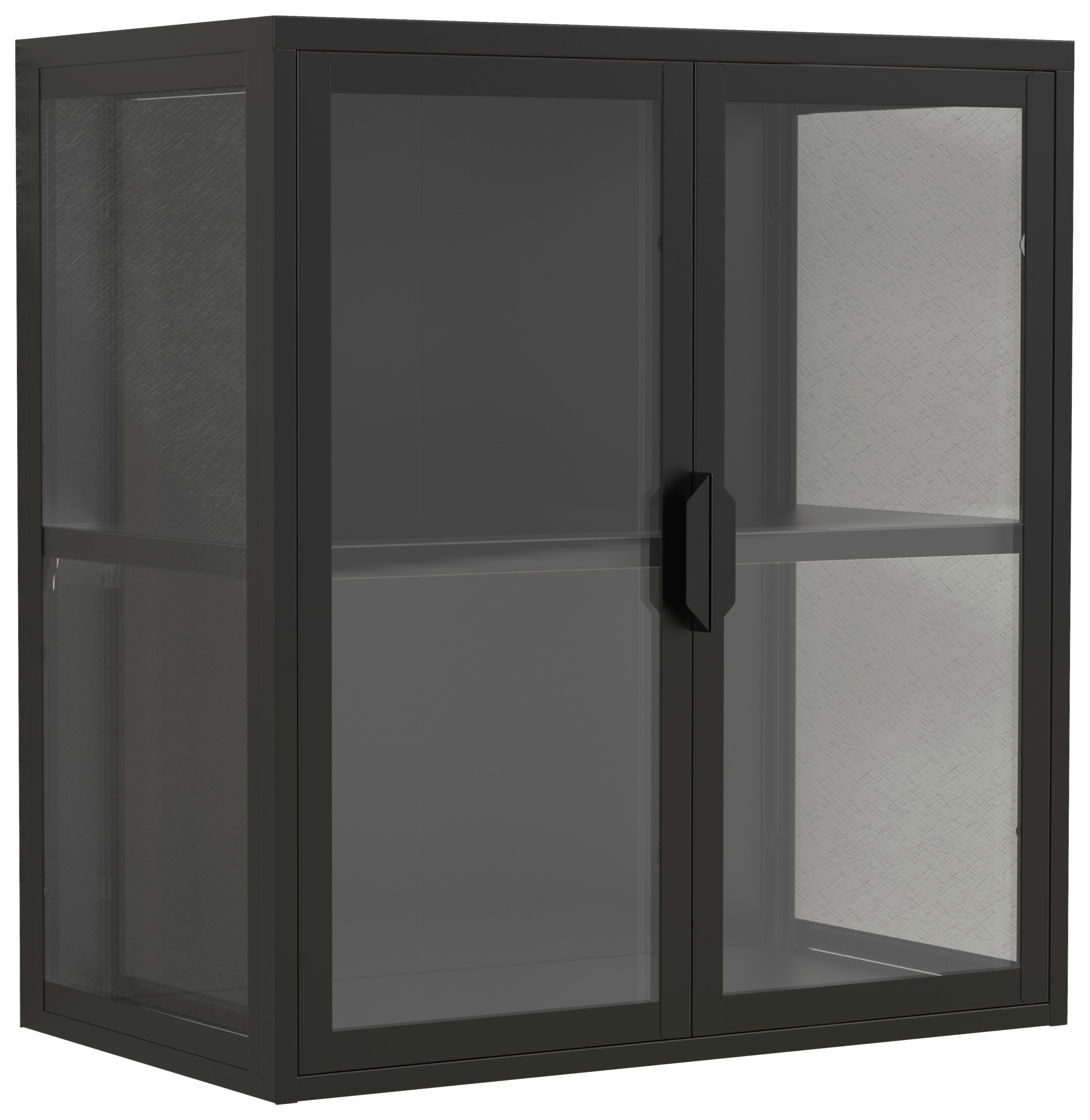 wohnli-moebel-suche-000657045010 Wohnli Möbelsuche - Hängevitrine Flokas S Schwarz