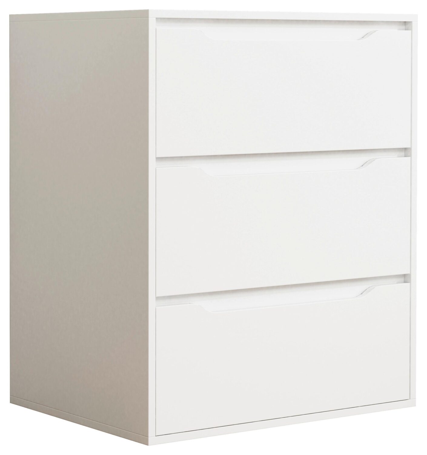 Wohnli Möbelsuche - Kommode Malira L ca. 65x78x48 cm Weiß