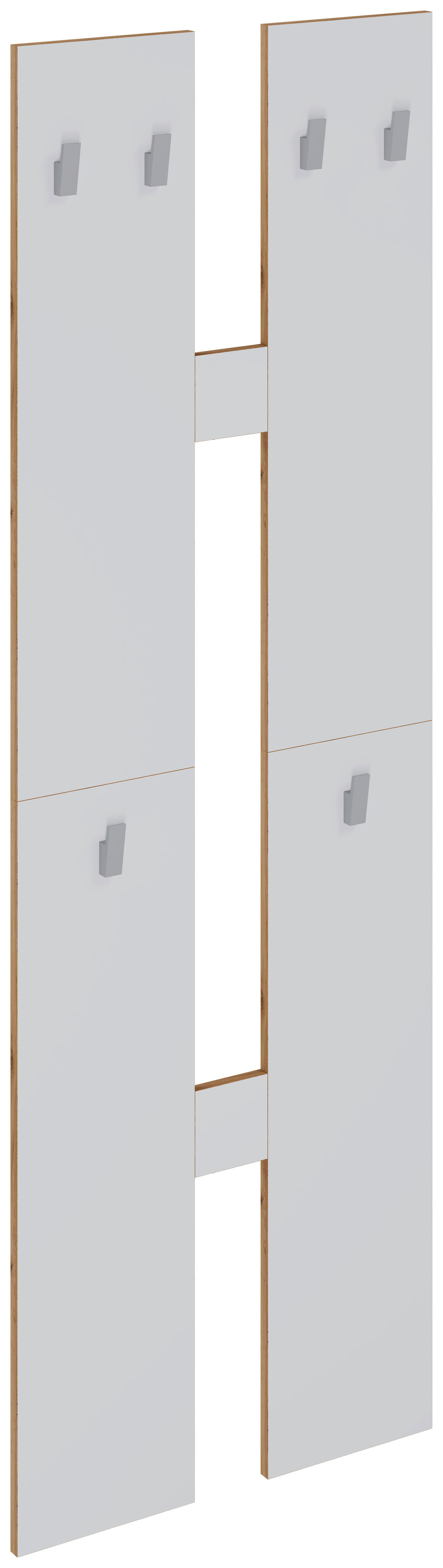 wohnli-moebel-suche-000657045913 Wohnli Möbelsuche - Wandgarderobe SALIA M ca. 57x140x20 cm Weiß