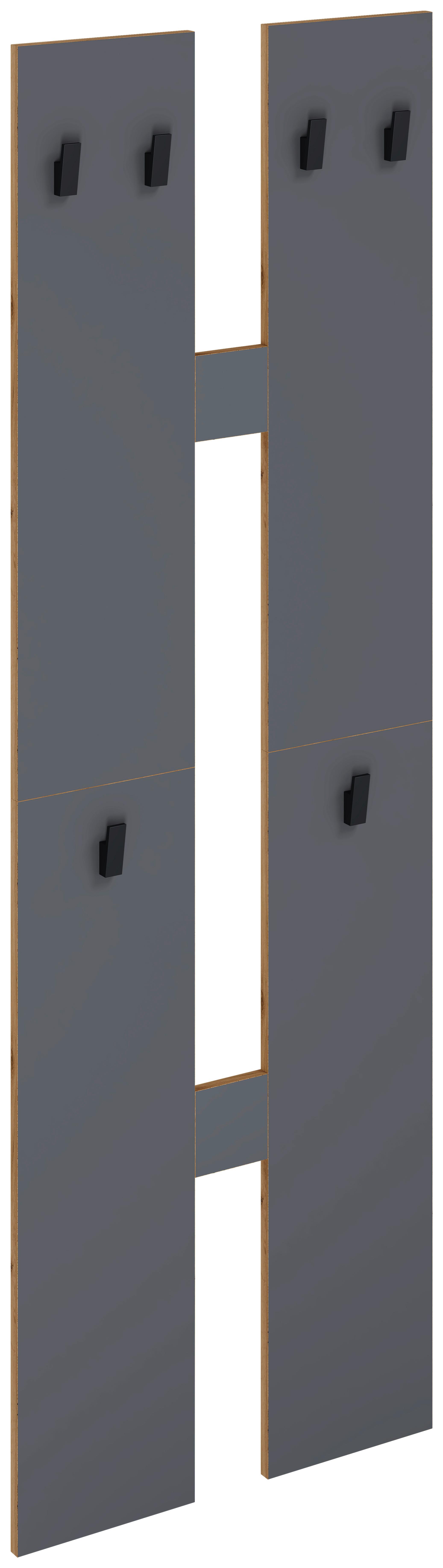 wohnli-moebel-suche-000657045914 Wohnli Möbelsuche - Wandgarderobe SALIA M Anthrazit ca. 57x140x20 cm