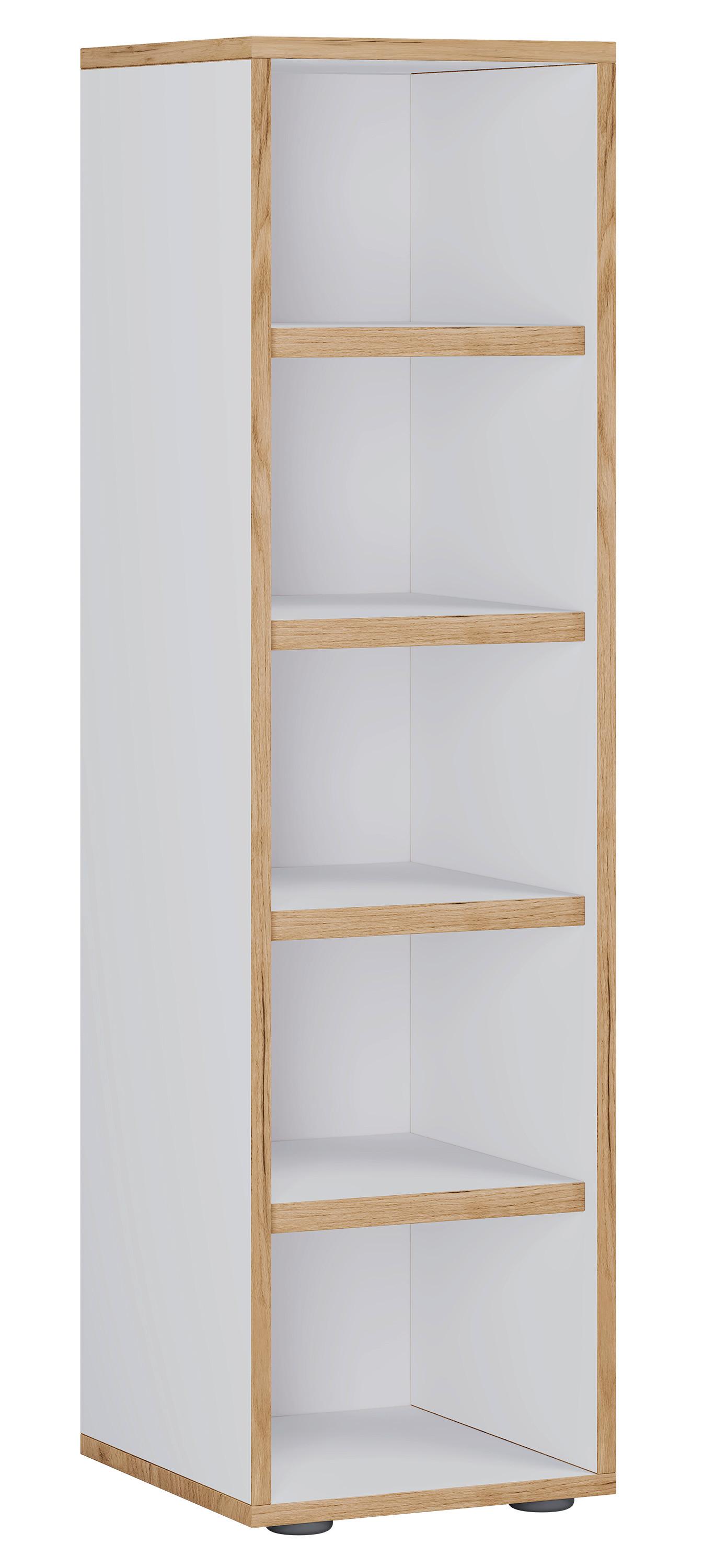 wohnli-moebel-suche-000657045915 Wohnli Möbelsuche - Schuhregal Salia Weiß/Honigeiche