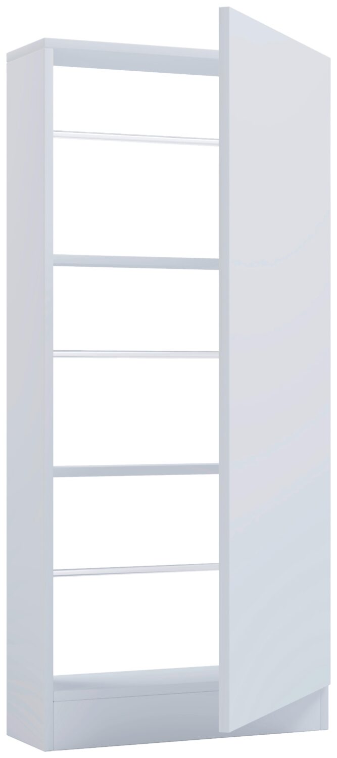 Wohnli Möbelsuche - Schuhschrank FULISA Weiß ca. 50x112x17 cm