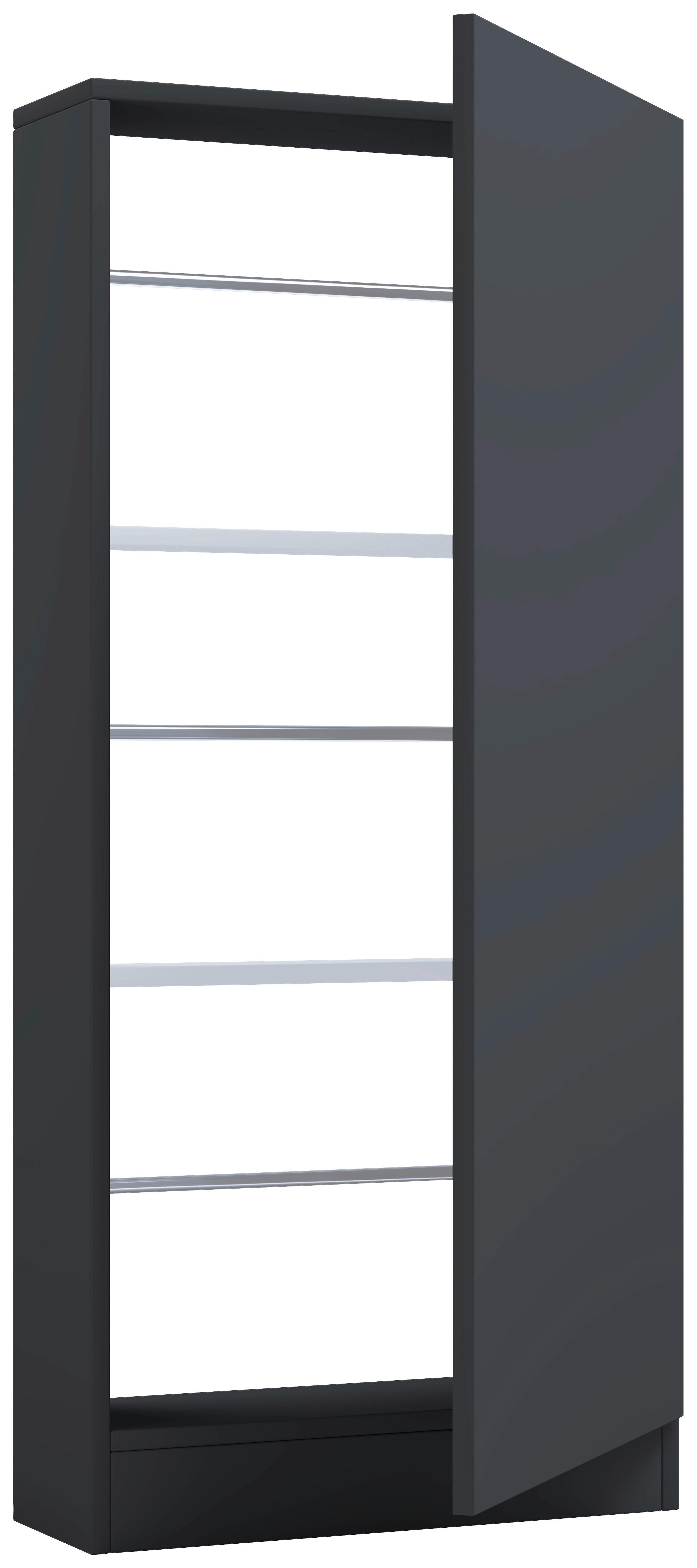 Wohnli Möbelsuche - Schuhschrank FULISA Anthrazit ca. 50x112x17 cm