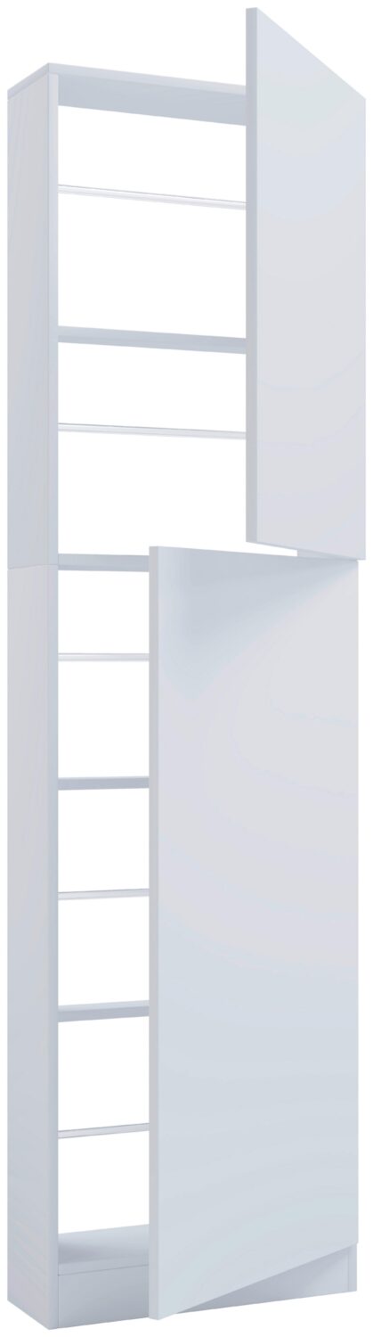 Wohnli Möbelsuche - Schuhschrank FULISA Weiß ca. 50x180x17 cm