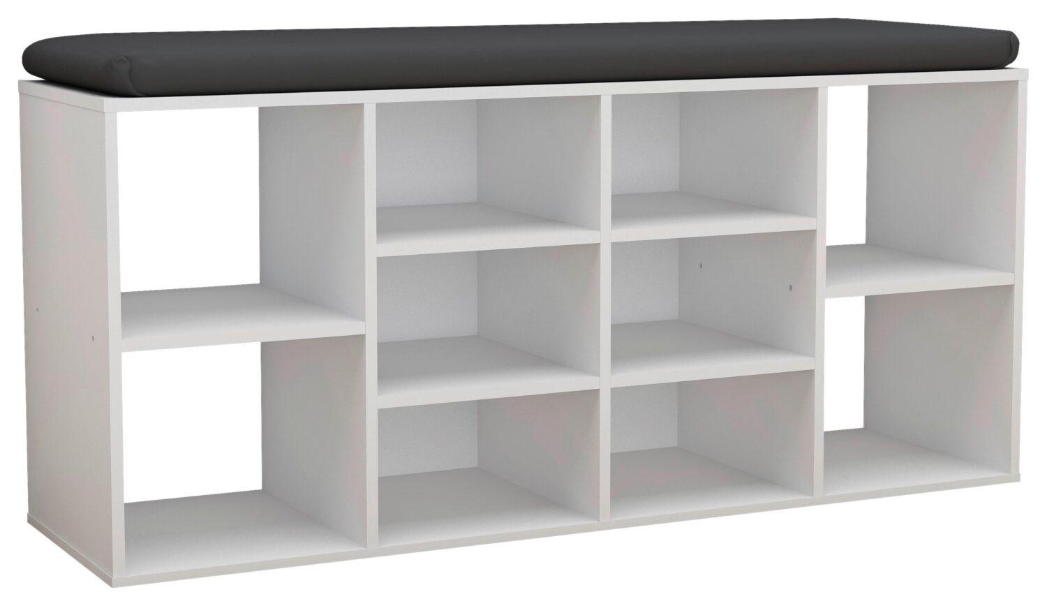 Wohnli Möbelsuche - Schuhregal HINSOL Weiß ca. 104x50x30 cm