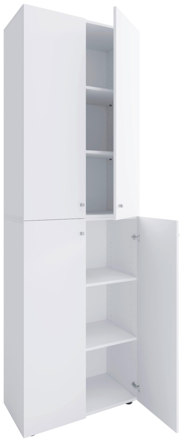 Wohnli Möbelsuche - Schuhschrank LONA Weiß ca. 70x220x40 cm