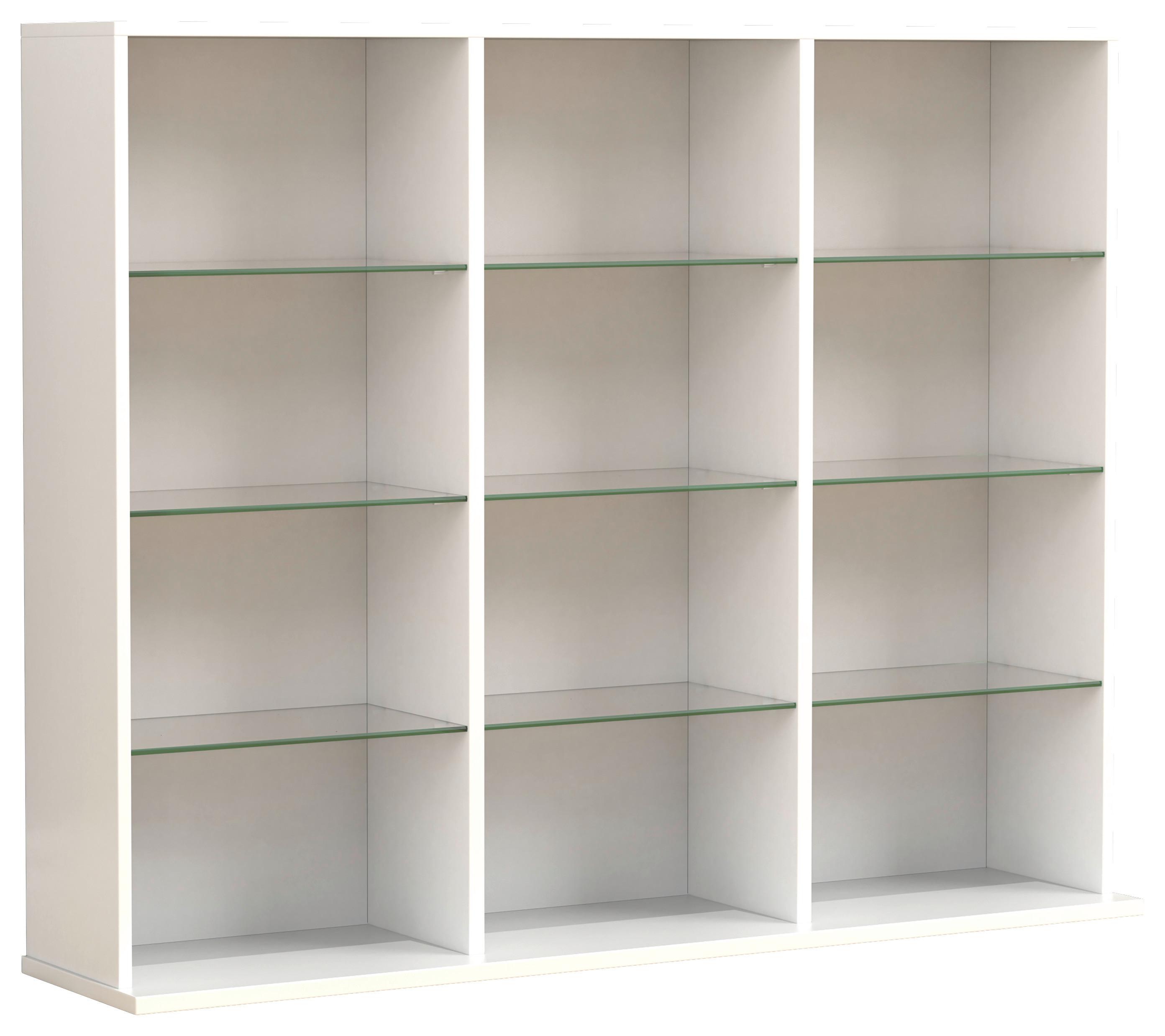 Wohnli Möbelsuche - Regal Zilas L ca. 102x82 cm Weiß