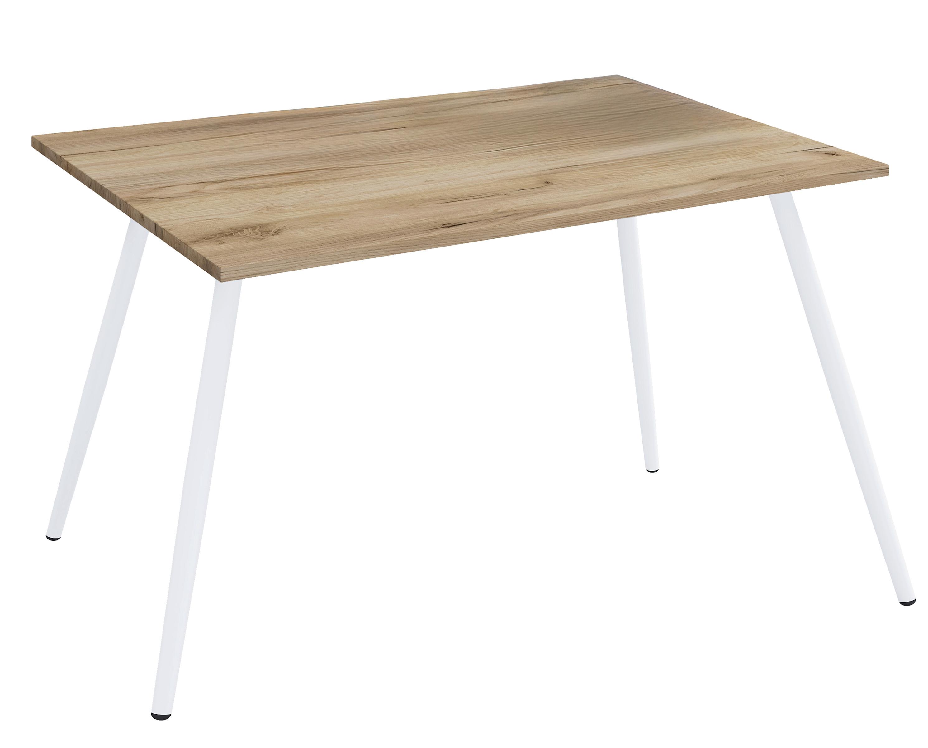 wohnli-moebel-suche-000657060104 Wohnli Möbelsuche - Schreibtisch Salia Honigeiche/Weiß ca. 80x50x70cm