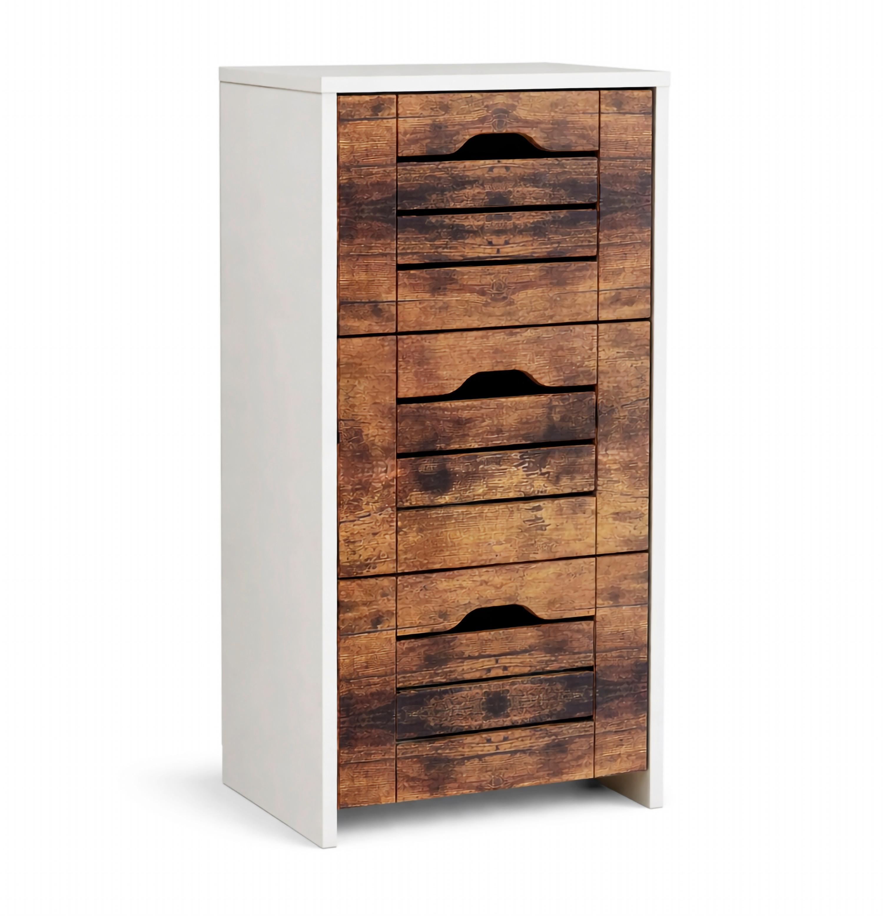 wohnli-moebel-suche-000657060806 Wohnli Möbelsuche - Midischrank Flonali Weiß/Eichefarben