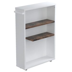Wohnli Möbelsuche - Midischrank Nilari Weiß/Eichefarben