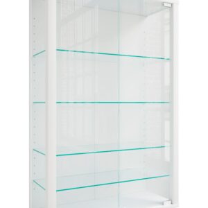 Wohnli Möbelsuche - Hängevitrine Udina Weiß