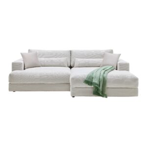 Wohnli Möbelsuche - Ecksofa Fabiona Rechts Beige