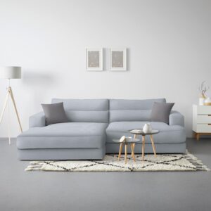 wohnli-moebel-suche-000670001819-1 Ecksofa Fabiona links Grau Holz Premium Living Möbel > Sofas & Couches > Wohnlandschaften > Ecksofas > XXL Ecksofas Grau
