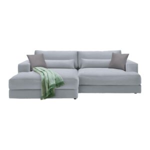 Wohnli Möbelsuche - Ecksofa Fabiona links Grau