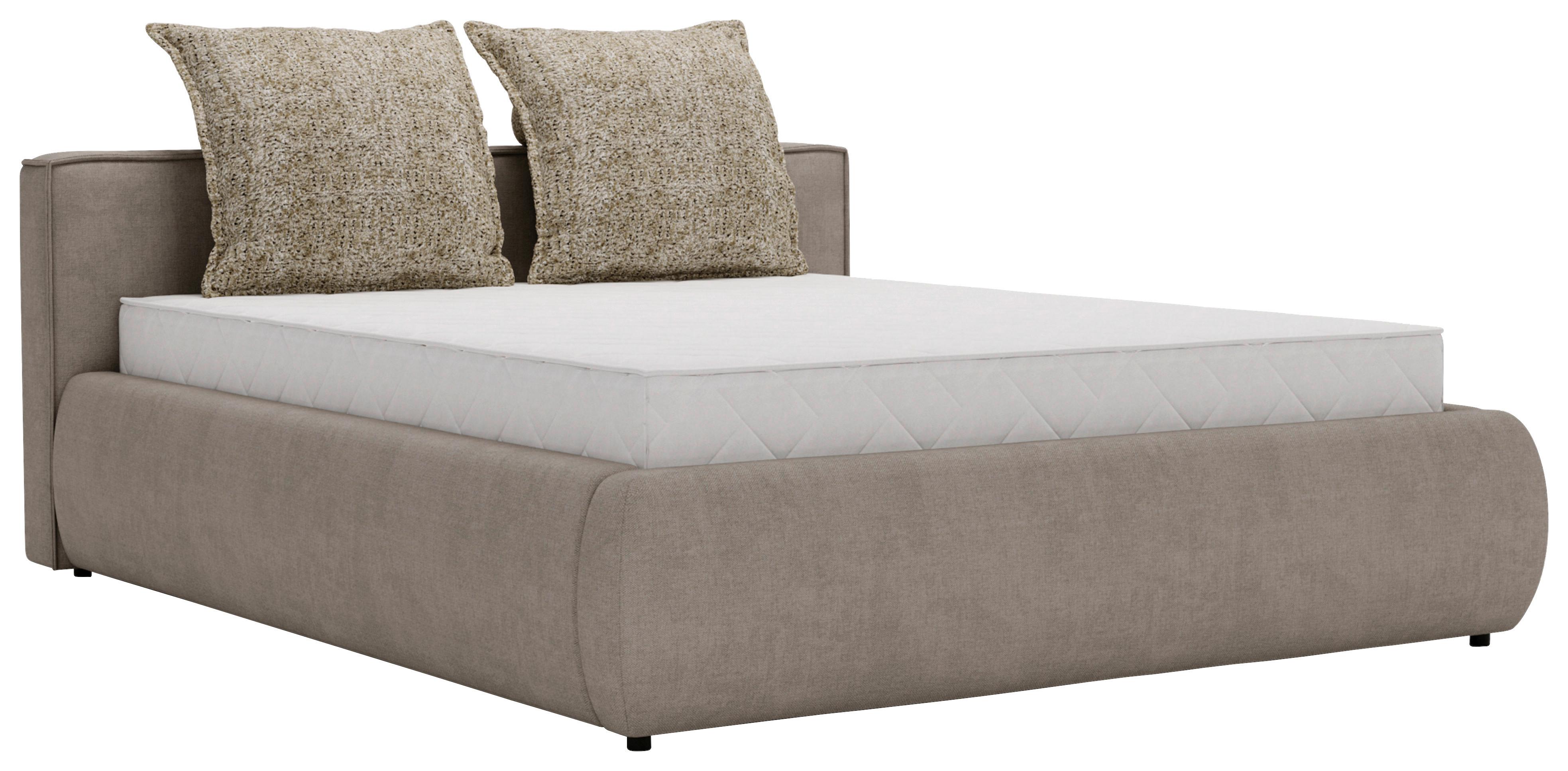 Wohnli Möbelsuche - Polsterbett Olive Beige ca. 140x200cm