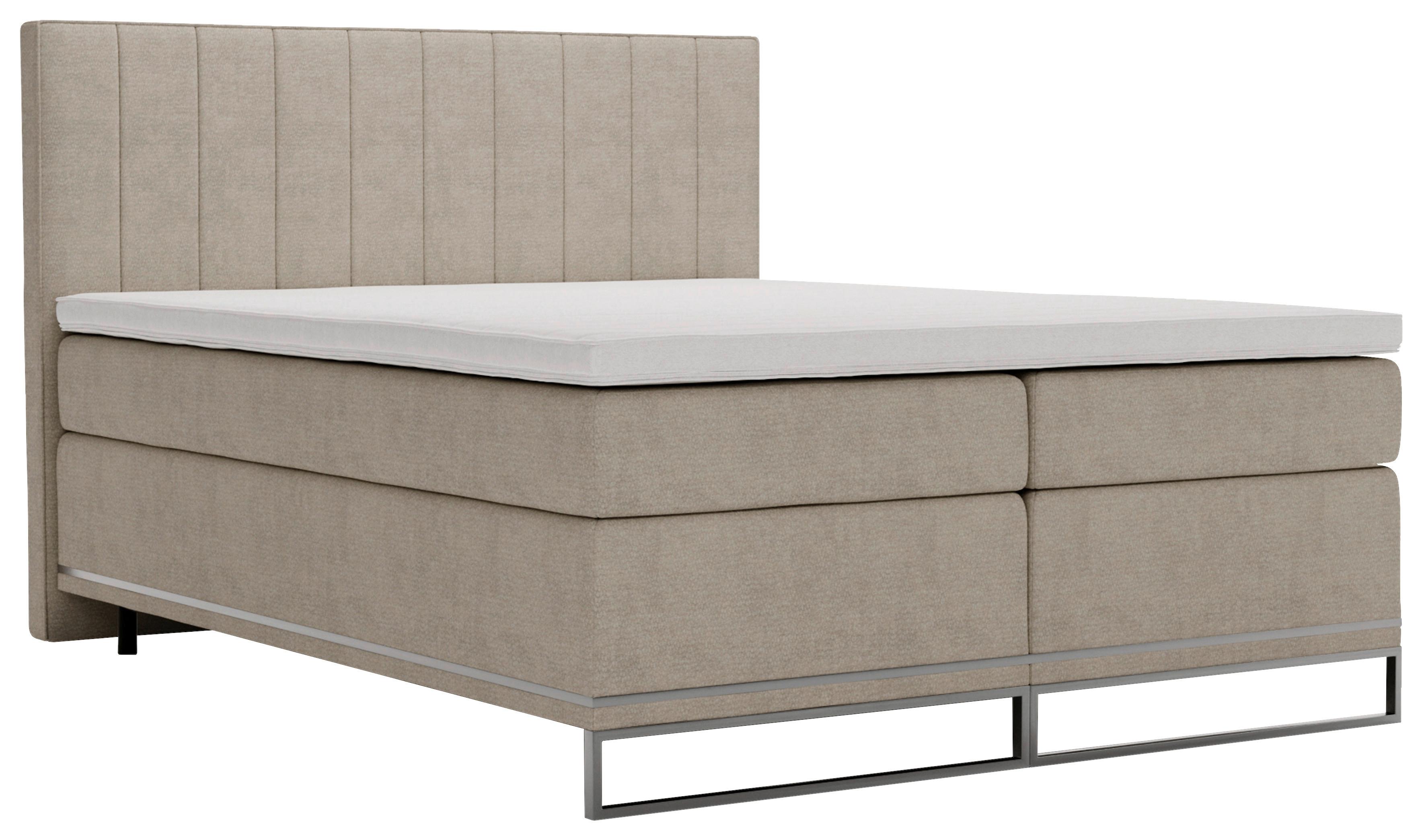 wohnli-moebel-suche-000670005320 Wohnli Möbelsuche - Boxspringbett Cromo Beige ca. 160x200