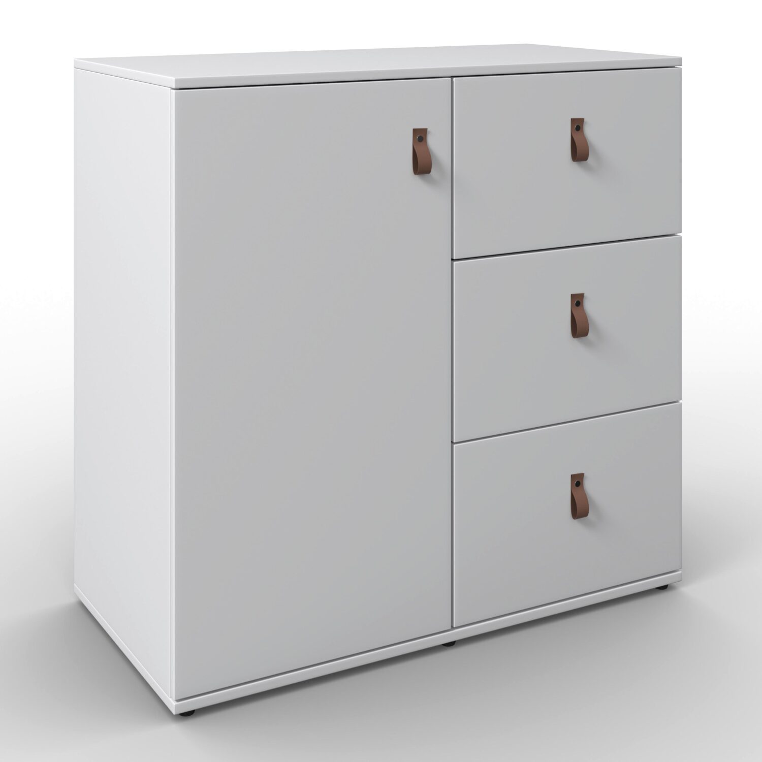 Wohnli Möbelsuche - Kommode Mick Weiß MDF