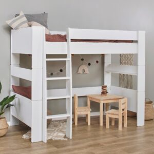 Wohnli Möbelsuche - Hochbett PURE Weiß ca. 90x200 cm