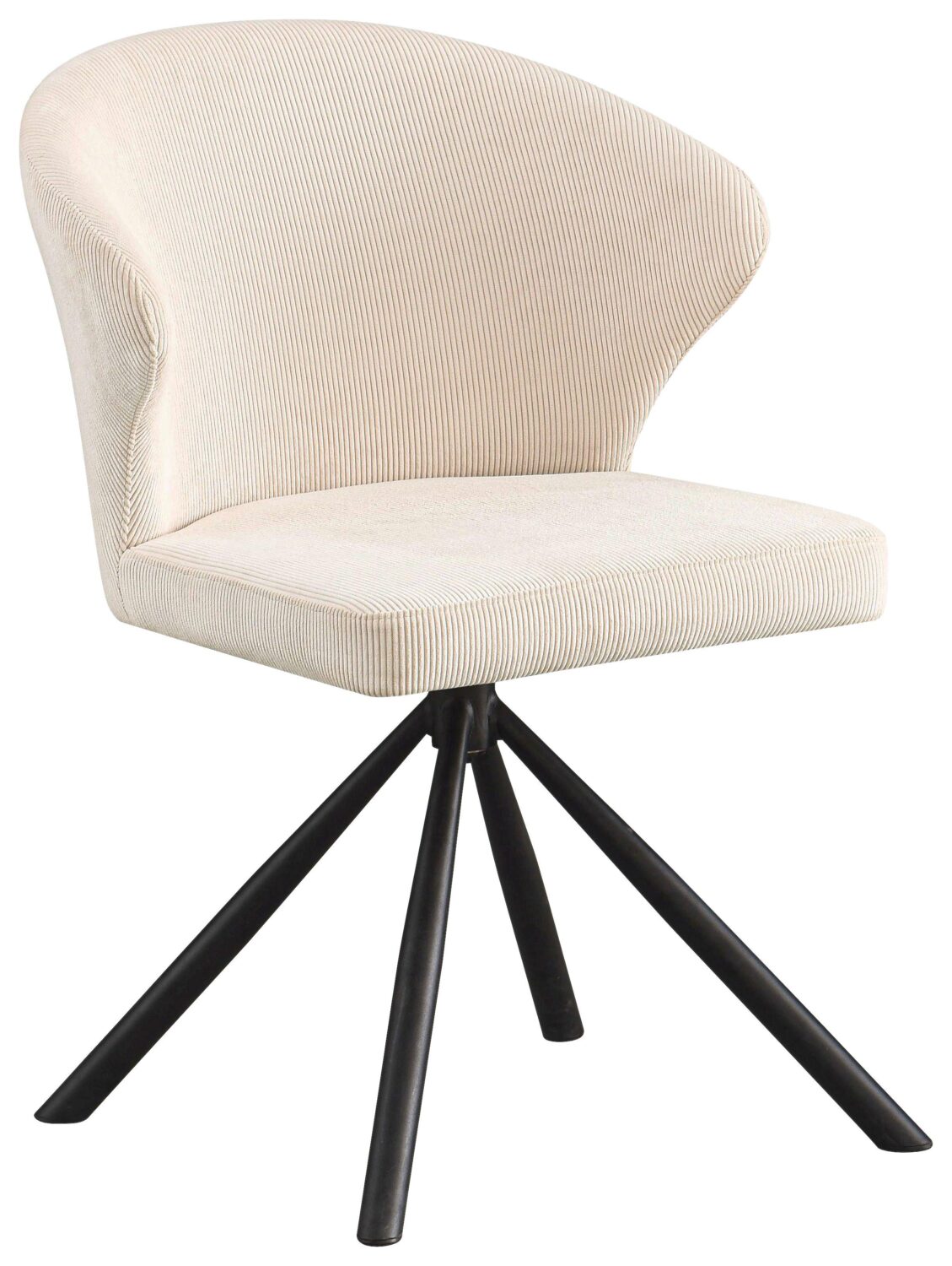 Wohnli Möbelsuche - Armlehnstuhl Jana Beige/Schwarz