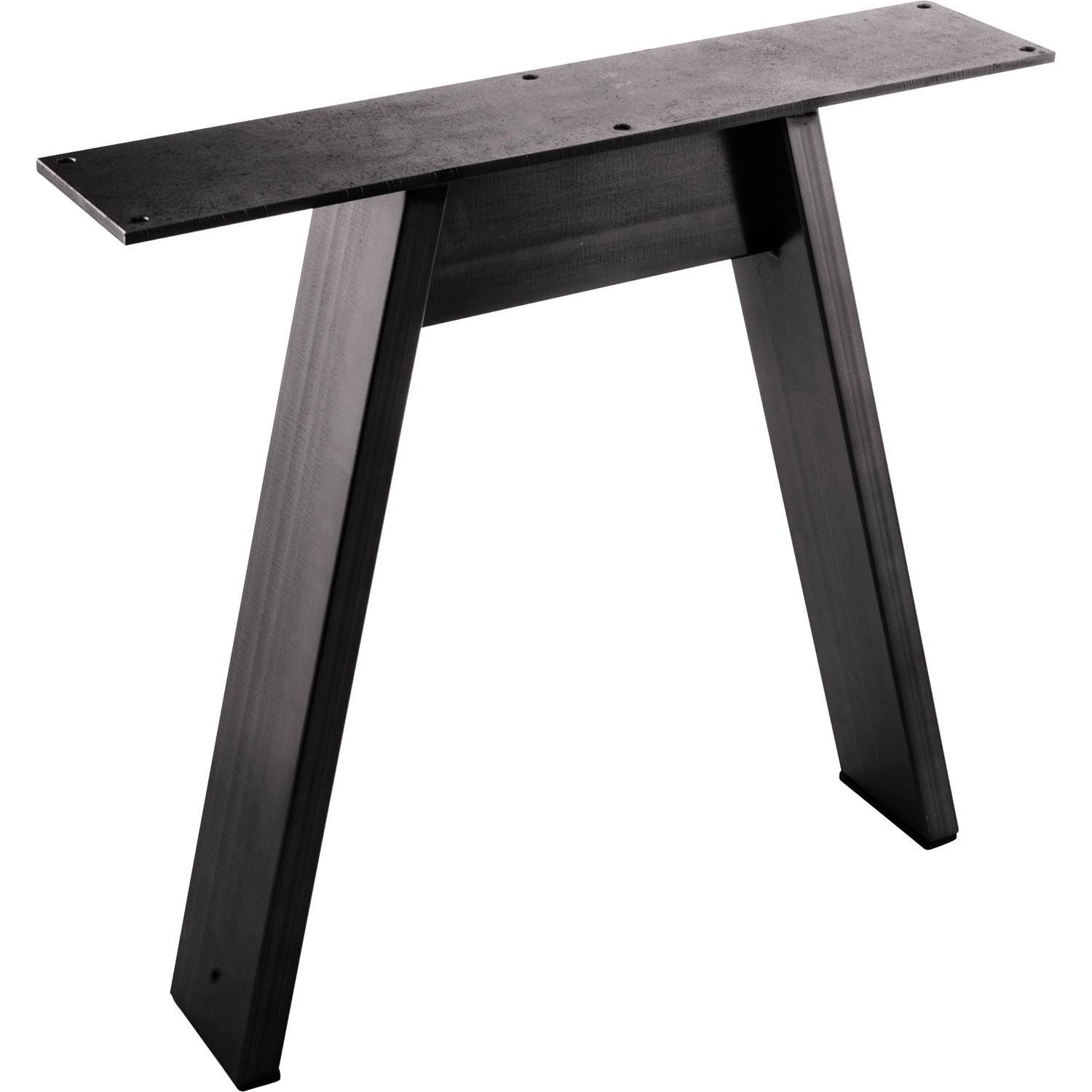 Wohnli Möbelsuche - Bankgestell A-Form schwarz beschichtet