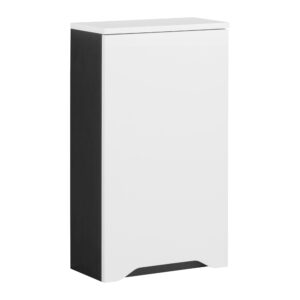 Oberschrank Wave II in Schwarz Holzwerkstoff Mömax Möbel > Schränke > Badezimmerschränke > Bad-Hängeschränke Weiß