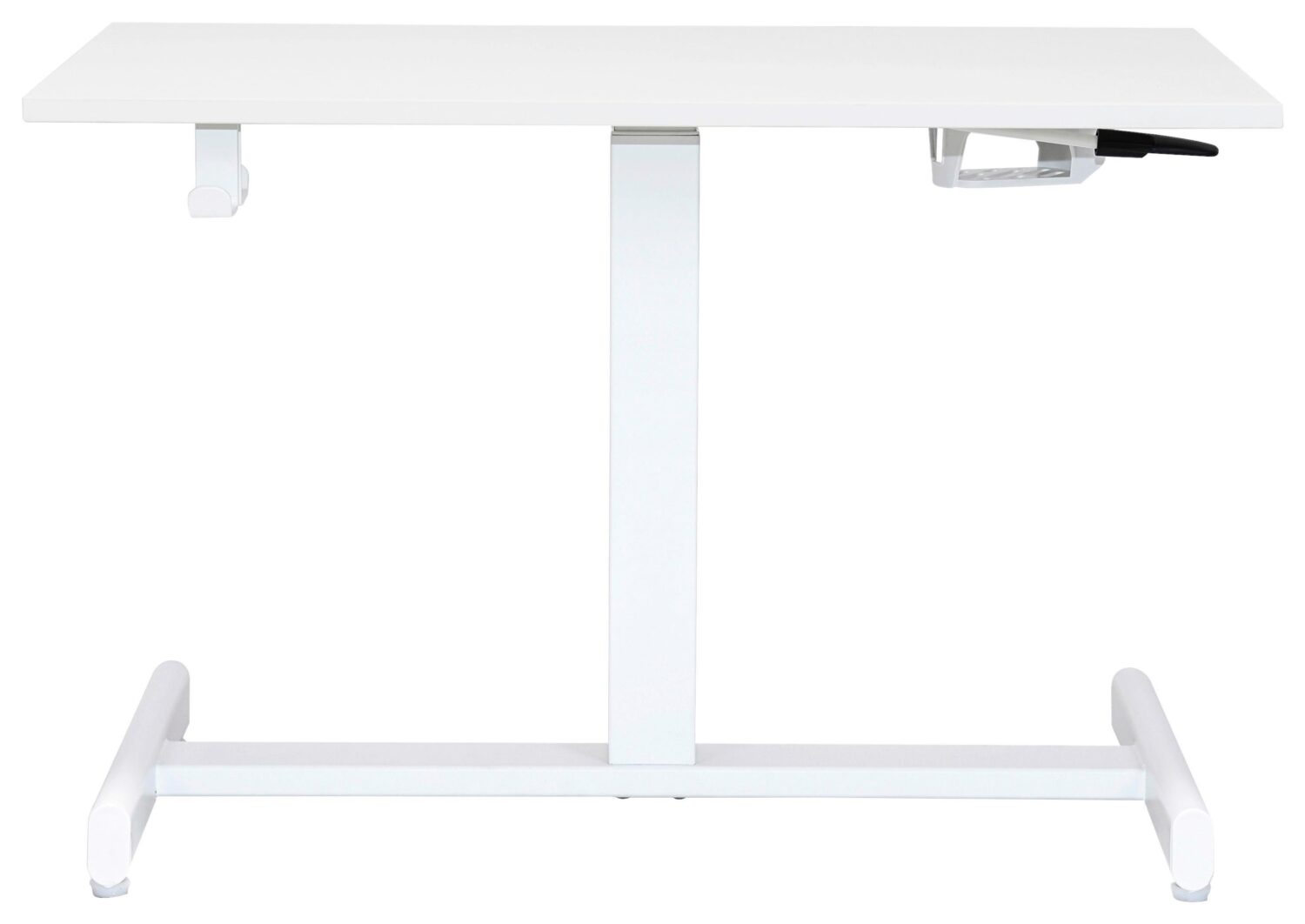 Schreibtisch George Weiß Metall, Kunststoff, Holzwerkstoff Mömax Möbel > Tische > Schreibtische > Schreibtische Weiß